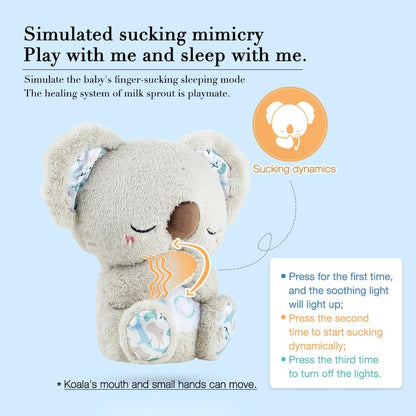 Aeroflux Relief Heartbeat Animal Teddy – Soothing Sleep Companion with Breathing Motion & Nightlight
