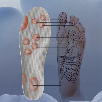 Aeroflux Ultra-Soft Support Insoles – Shock-Absorbing, Breathable, and Ergonomic for All-Day Comfort