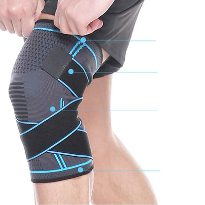 Aeroflux© Premium Knee Support Brace: No More Knee Pain DPD1