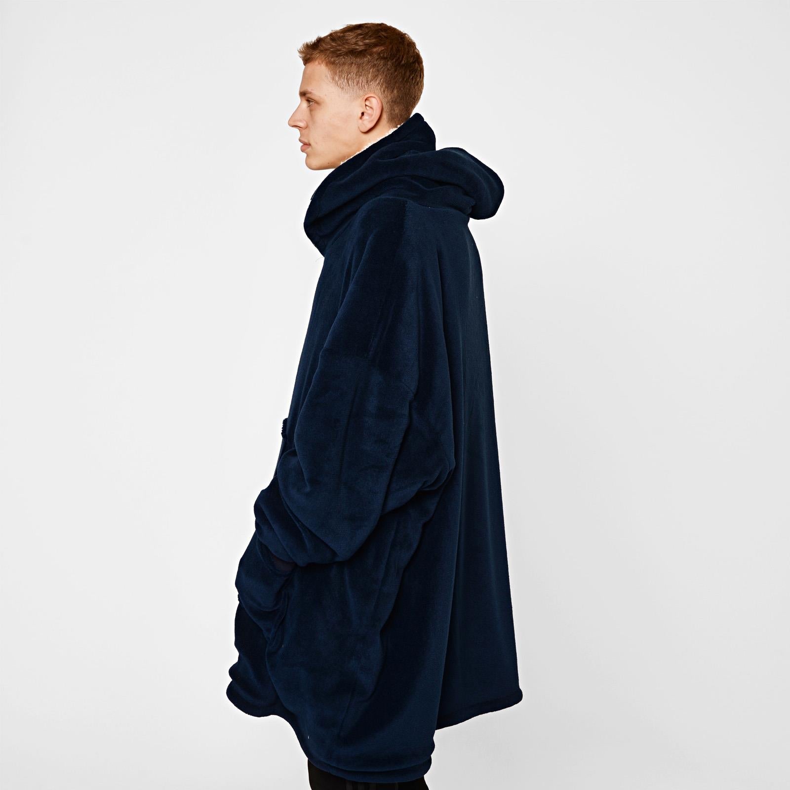 Aeroflux© Premium Hoodie Blanket Oversized Ultra Plush Sherpa Giant Big Hooded Sweatshirt DP2