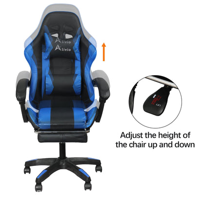 Aeroflux© Racing 360 Degree Reclining Swivel Gaming Chair: The Ultimate Gaming Throne