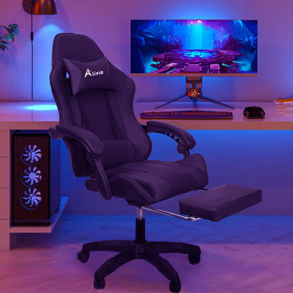 Aeroflux© Racing 360 Degree Reclining Swivel Gaming Chair: The Ultimate Gaming Throne