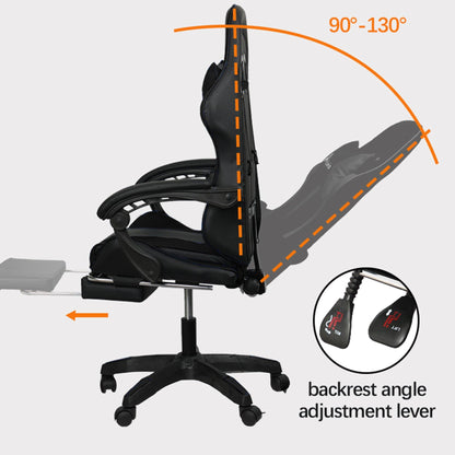 Aeroflux© Racing 360 Degree Reclining Swivel Gaming Chair: The Ultimate Gaming Throne