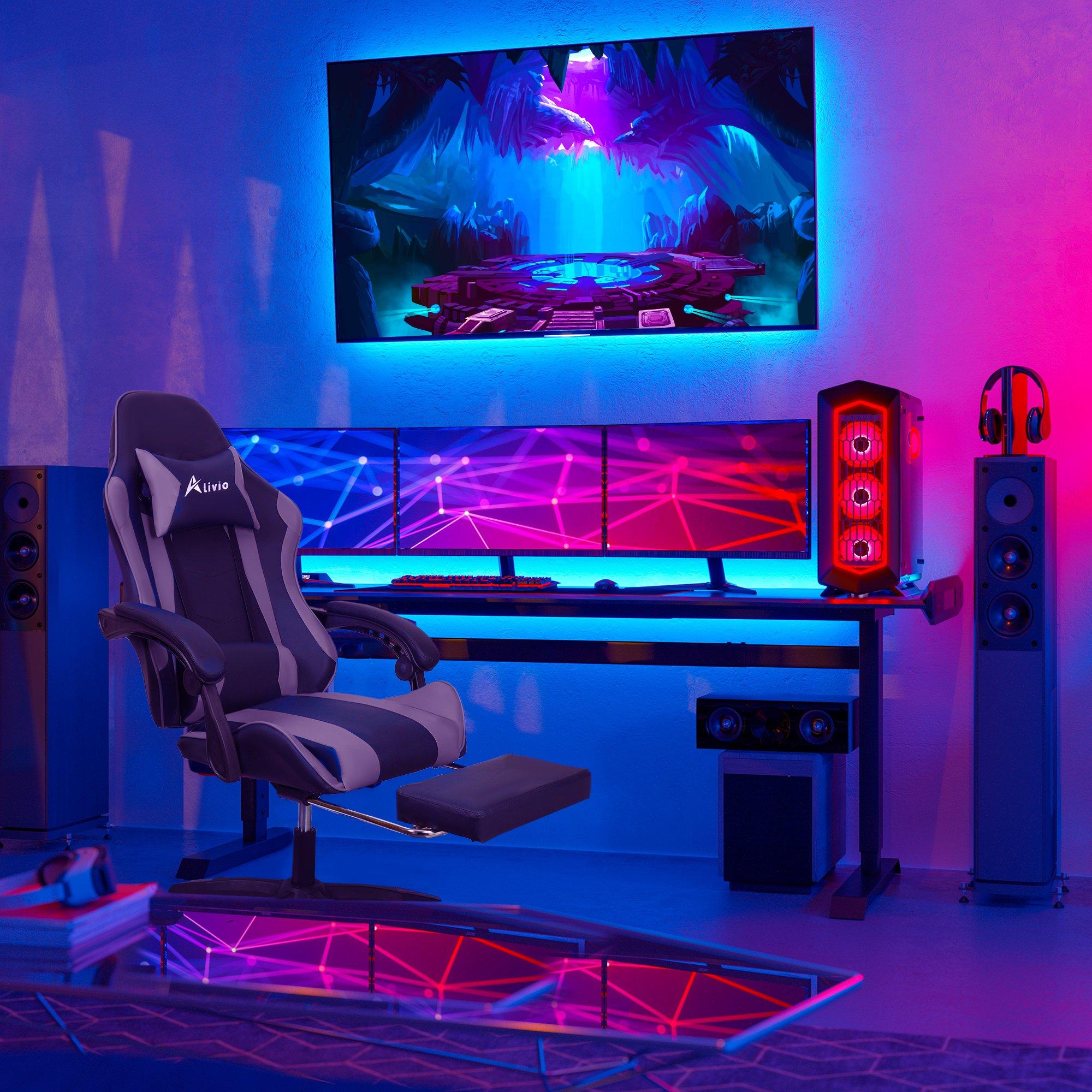 Aeroflux© Racing 360 Degree Reclining Swivel Gaming Chair: The Ultimate Gaming Throne
