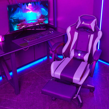 Aeroflux© Racing 360 Degree Reclining Swivel Gaming Chair: The Ultimate Gaming Throne