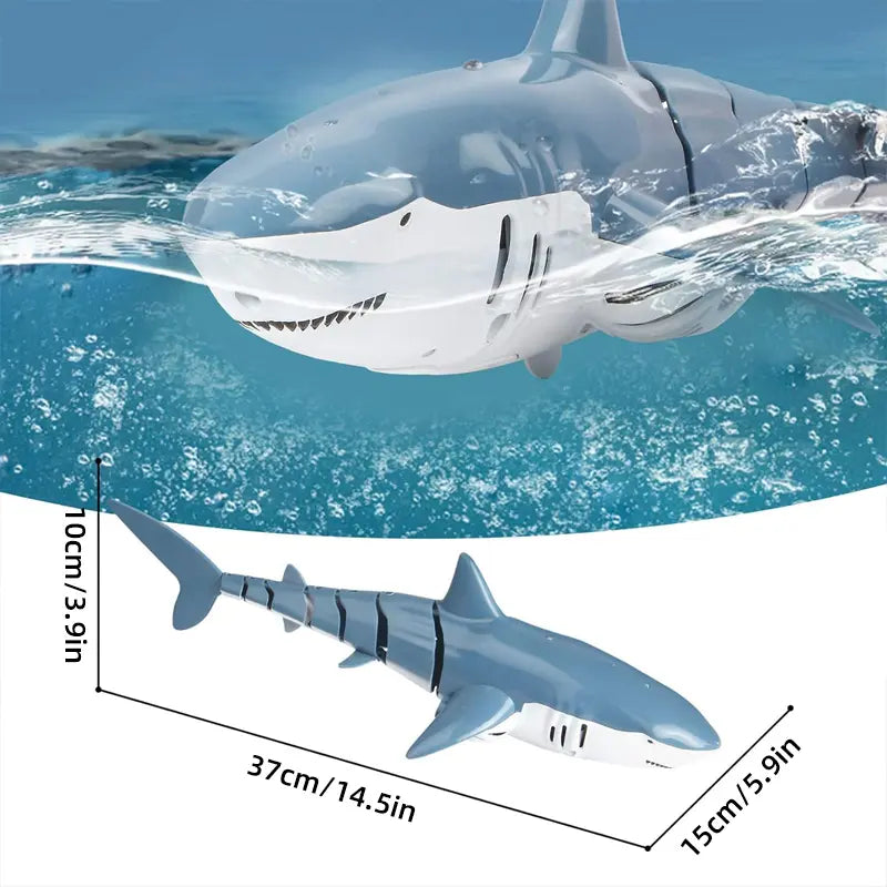 Aeroflux Smart RC Shark Whale – Spray Water Remote Controlled Toy