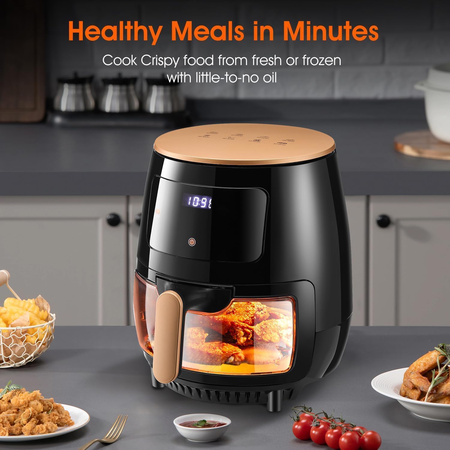 Aeroflux 6L Smart Air Fryer – Precision Cooking, Maximum Efficiency