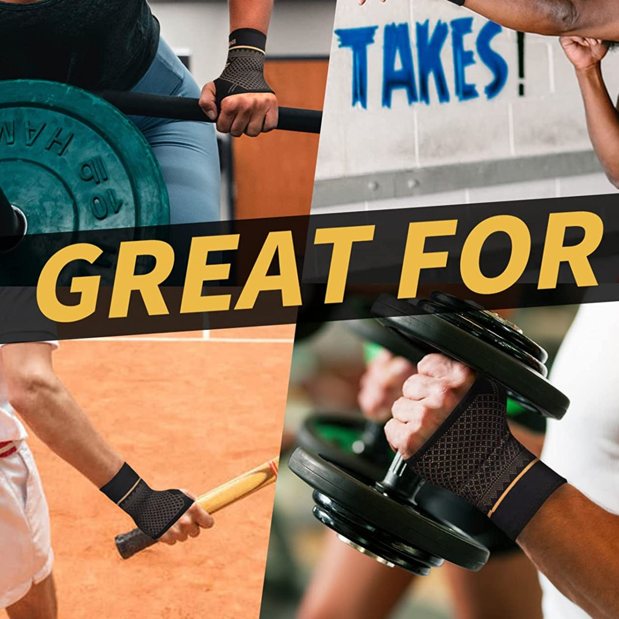 Aeroflux© Copper Wrist Hand Brace: No More Wrist Pain