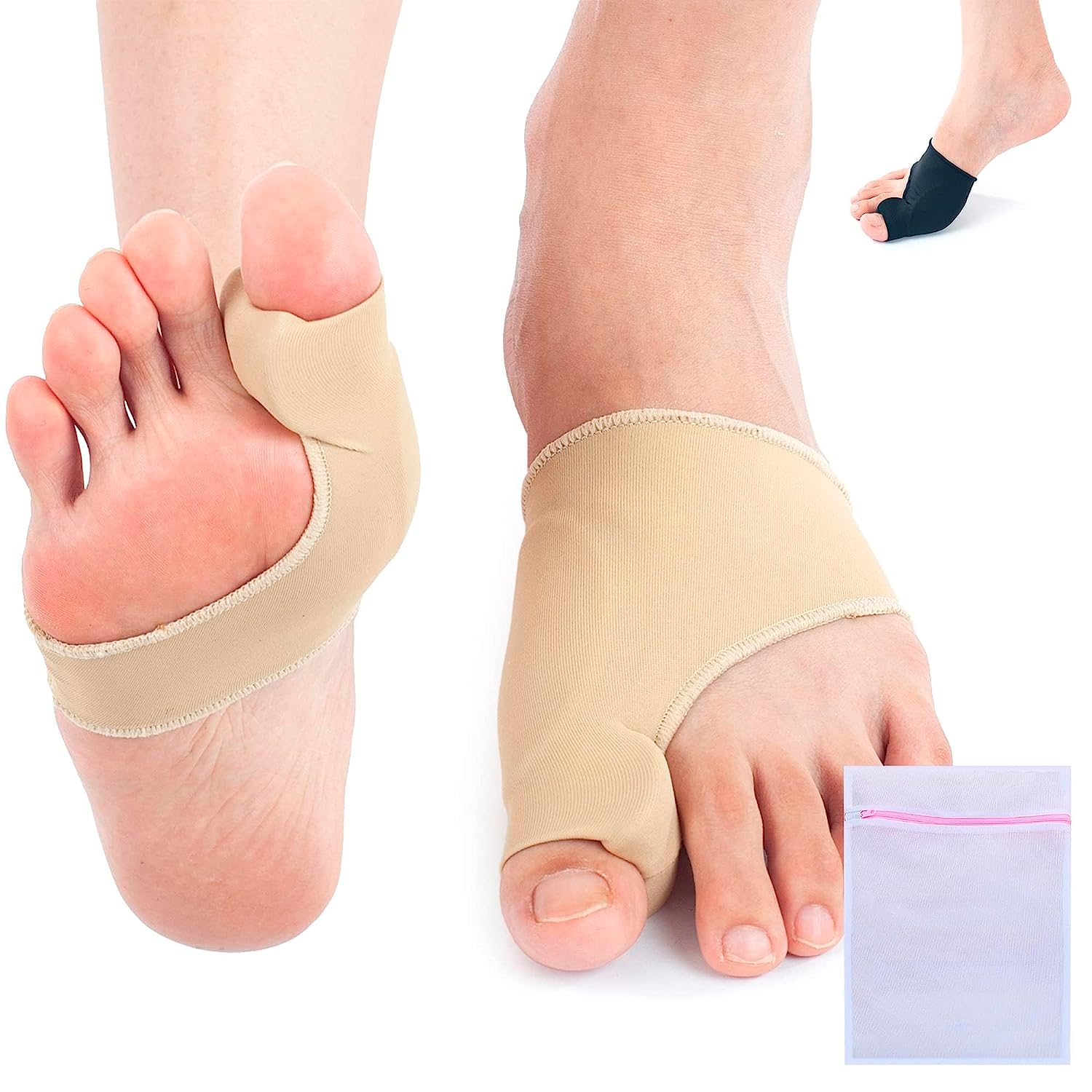 Aeroflux© Premium Bunion Corrector: 1 Pair (2 Correctors)