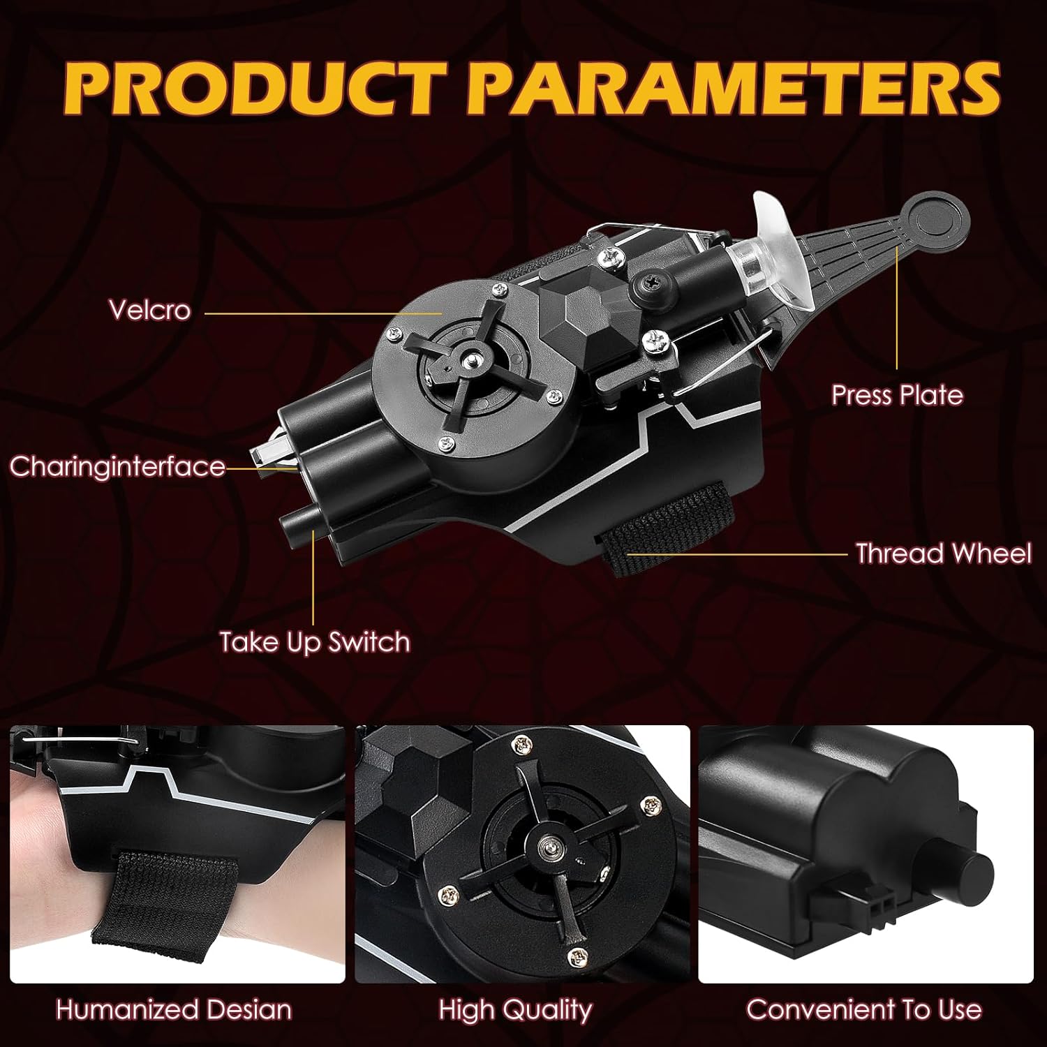 Aeroflux™ Spider-Man Web Shooter Toy – Heroic Adventure for Kids