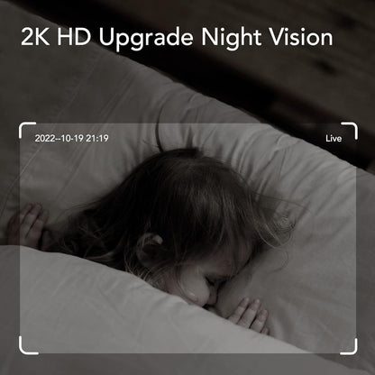 Aeroflux Smart Baby Monitor – 1080p WiFi Camera with Night Vision, Motion Alerts, and Alexa Compatibility