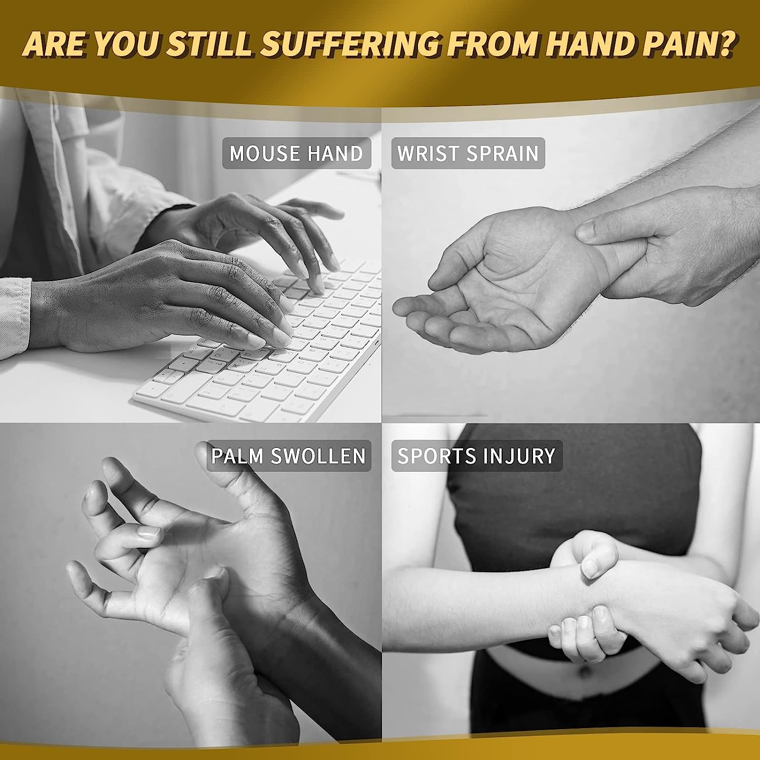 Aeroflux© Copper Wrist Hand Brace: No More Wrist Pain