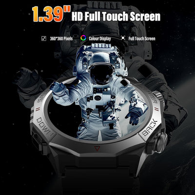 Aeroflux W50 Pro Series – Rugged Smartwatch for Men