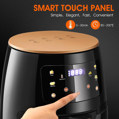 Aeroflux 6L Smart Air Fryer – Precision Cooking, Maximum Efficiency