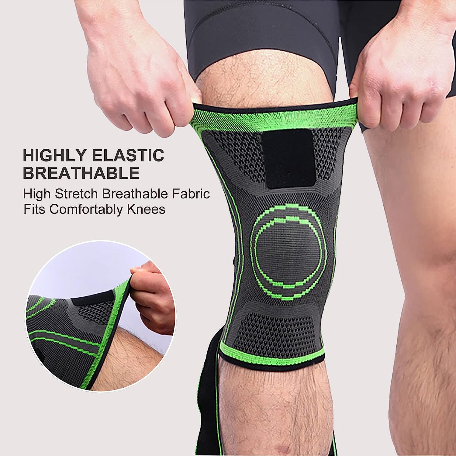 Aeroflux© Premium Knee Support Brace: No More Knee Pain DP1