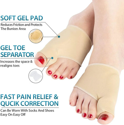 Aeroflux© Premium Bunion Corrector: 1 Pair (2 Correctors) DPD1