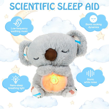 Aeroflux Relief Heartbeat Animal Teddy – Soothing Sleep Companion with Breathing Motion & Nightlight