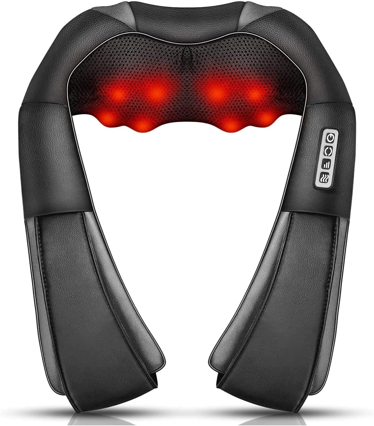 Aeroflux© 3D Deep Tissue Neck & Shoulder Massager – With Heat Therapy