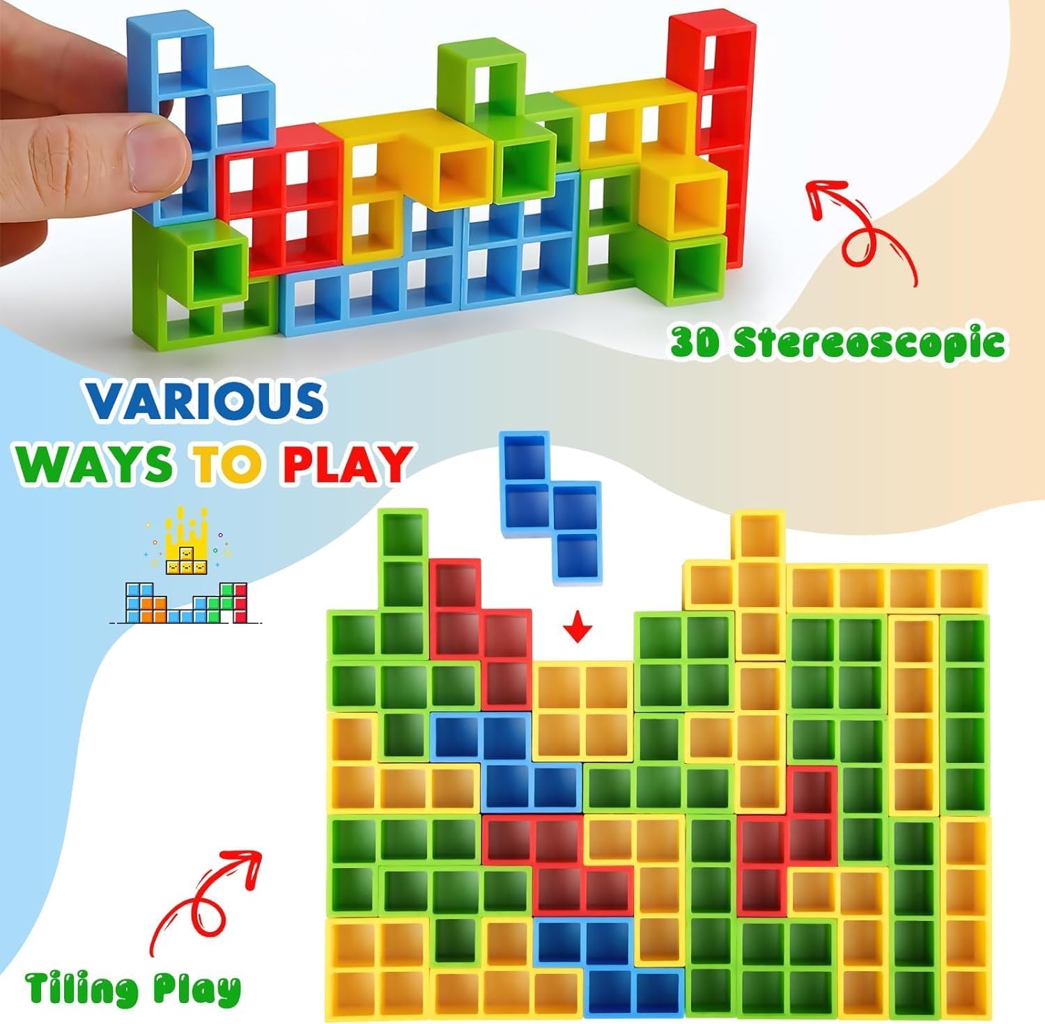 Play Topia© Tetra Tower [Kids Love it]