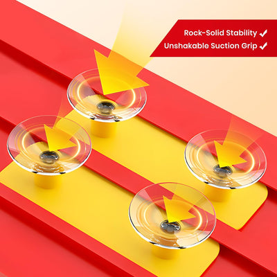 Aeroflux© Ultimate Soft Rubber Race Track – 4.1m Flexible Track Set