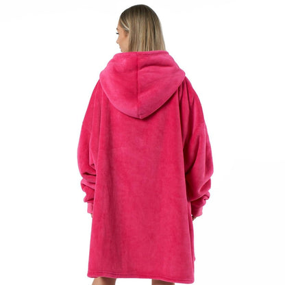 Aeroflux© Premium Hoodie Blanket Oversized Ultra Plush Sherpa Giant Big Hooded Sweatshirt DPD1