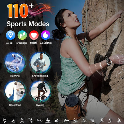 Aeroflux W50 Pro Series – Rugged Smartwatch for Men