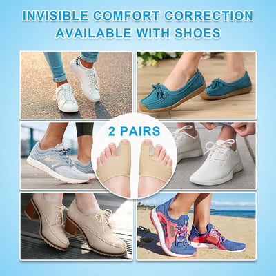 Aeroflux© Premium Bunion Corrector: 1 Pair (2 Correctors) DP2