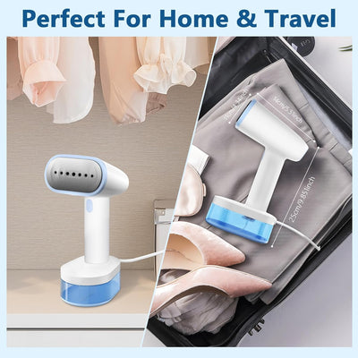 Aeroflux Handheld Garment Steamer – Portable Wrinkle Remover & Travel Steaming Solution