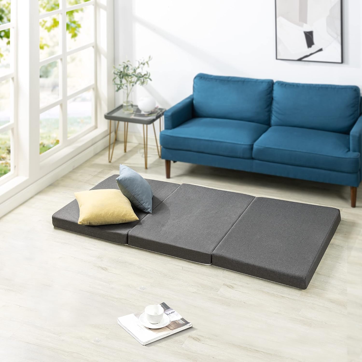 Aeroflux© Fold Out Z Bed Cube Mattress – 100% Waterproof
