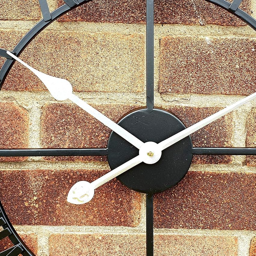 Aeroflux Silent Skeleton Wall Clock