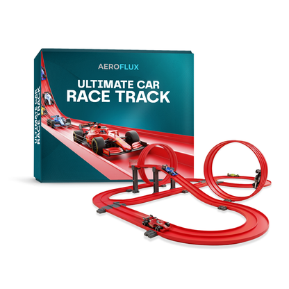 Aeroflux© Super Fun Flexible Car Race Track - Best Gift