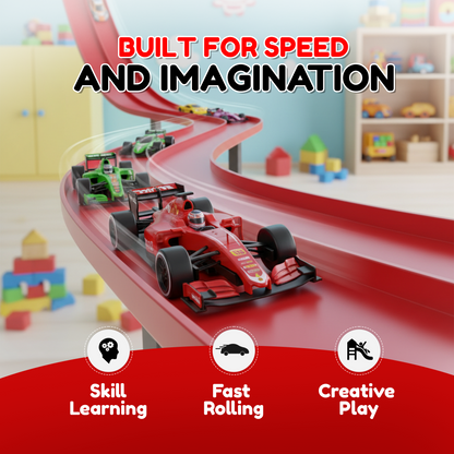Aeroflux© Super Fun Flexible Car Race Track - Best Gift