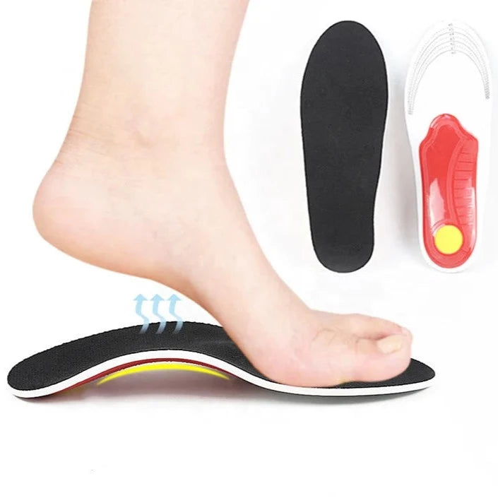 Aeroflux© Plantar Faciitis Support Insoles: No More Foot Pain