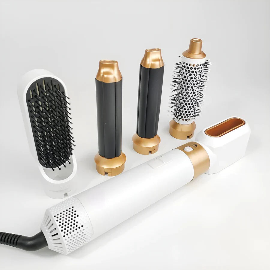 Aeroflux© Premium 5 in 1 Hair Styler Pro V2 [1 Year Warranty & Auto Curling]