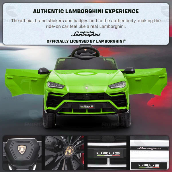 Aeroflux© Lambhorgini Urus 12V Ride on Car
