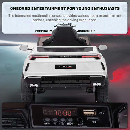Aeroflux© Lambhorgini Urus 12V Ride on Car
