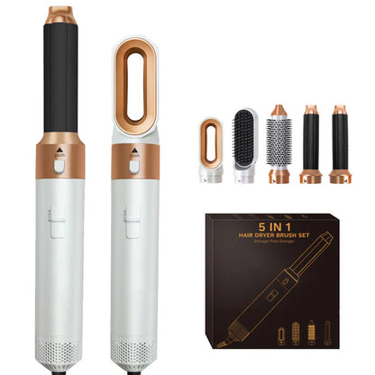 Aeroflux© Premium 5 in 1 Hair Styler Professional V5 Pro [1 Year Warranty & Auto Curling]