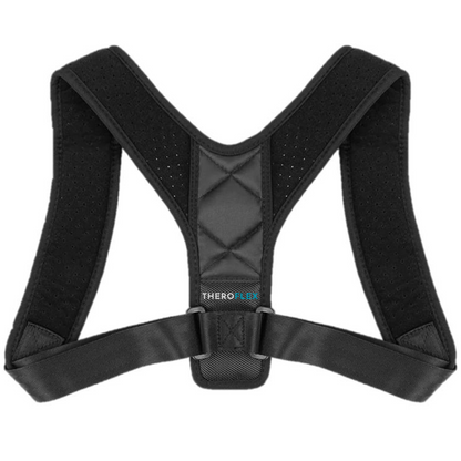 Theroflex© Premium Back Brace Posture Corrector Support: One Size Fits All DP1