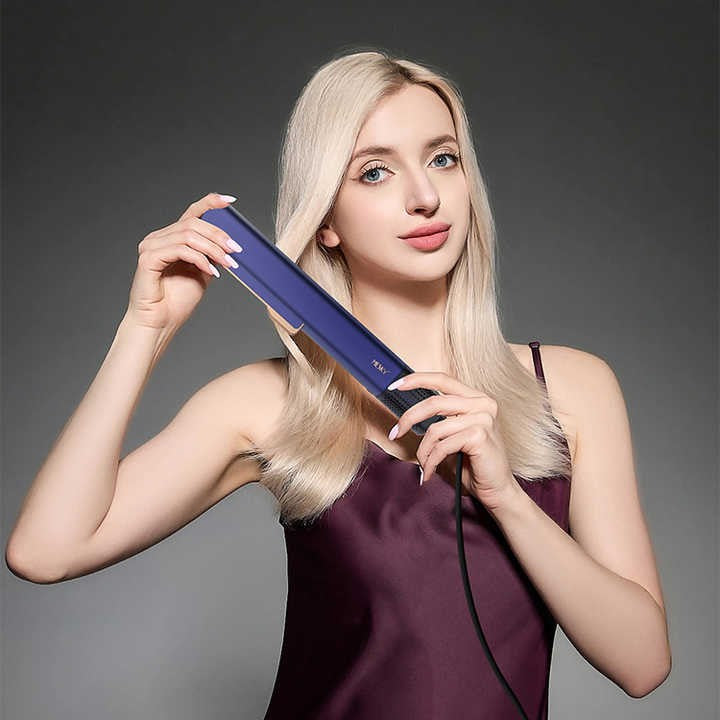 New Technology: Theroflex© 2 in 1 Wet to Dry Air Straightener (No Heat Damage)
