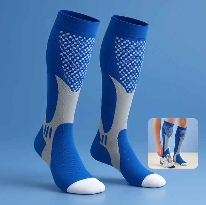 Aeroflux High Compression Socks – 20–30 mmHg Graduated Support