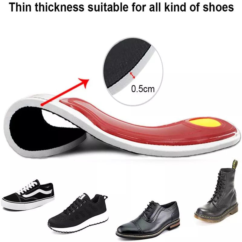 Aeroflux© Plantar Faciitis Support Insoles: No More Foot Pain