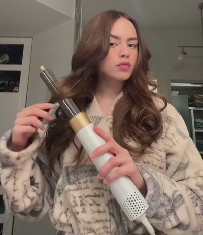 Aeroflux© Premium 5 in 1 Hair Styler Pro V2 [1 Year Warranty & Auto Curling]