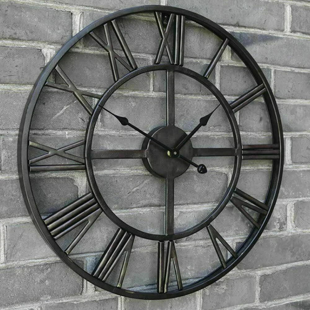Aeroflux Silent Skeleton Wall Clock