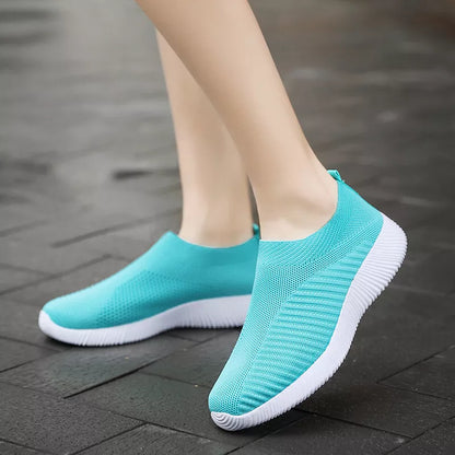 Aeroflux© Women’s Orthopedic Slip-On Trainers: Ultimate Comfort & Support