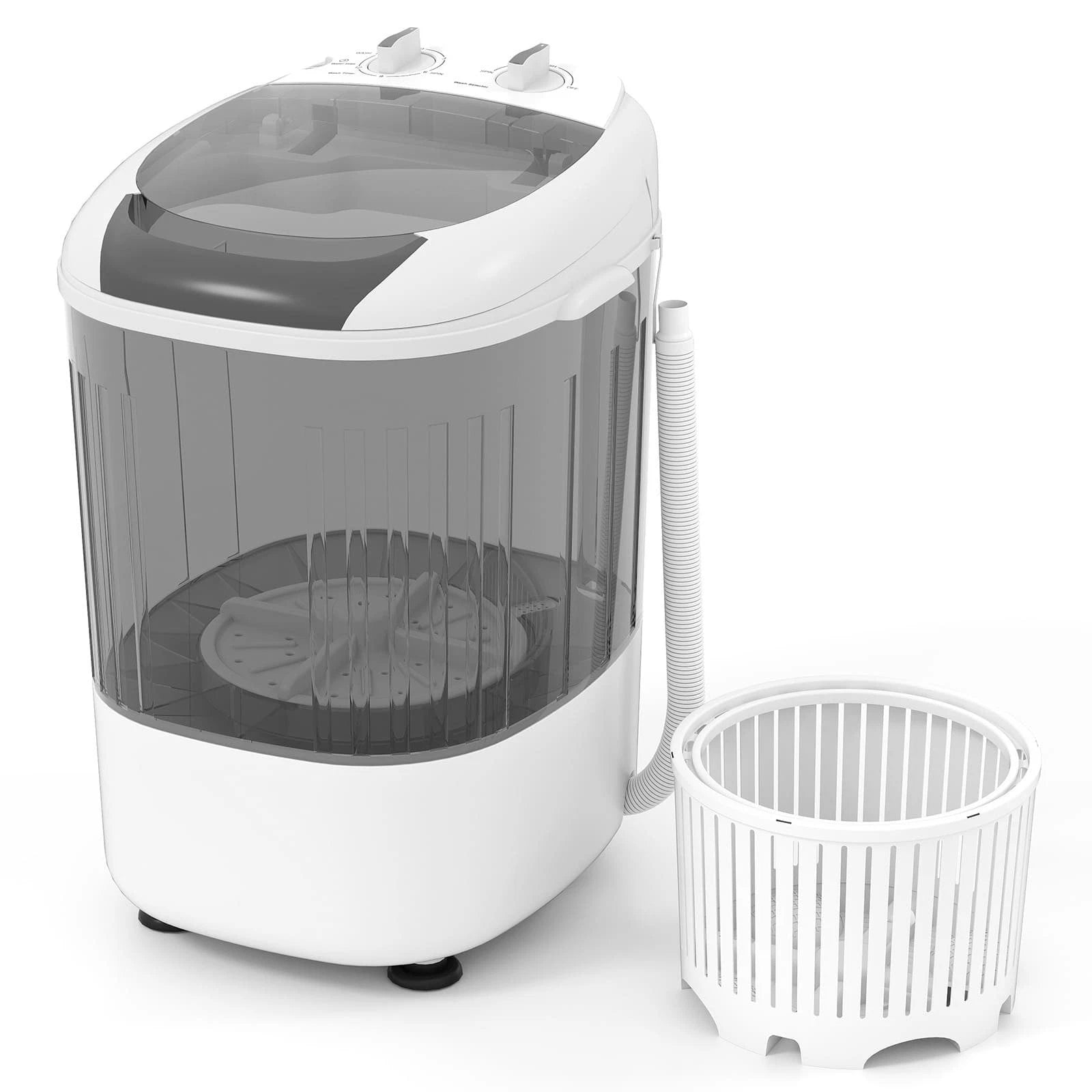 Aeroflux© Compact Portable Mini Washing Machine – Dual Wash & Spin with 2.5kg Capacity