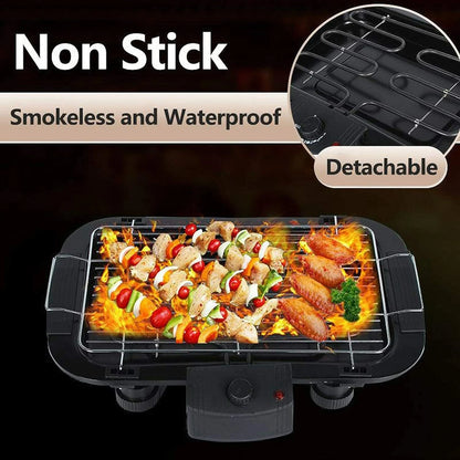 Aeroflux Smokeless Electric BBQ Grill – Indoor and Outdoor Barbecue Convenience