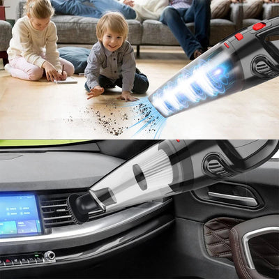 Aeroflux Cordless Handheld Vacuum Cleaner – Wet & Dry, Portable, Rechargeable (120W)