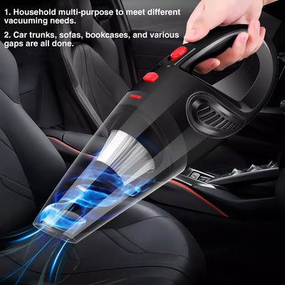 Aeroflux Cordless Handheld Vacuum Cleaner – Wet & Dry, Portable, Rechargeable (120W)