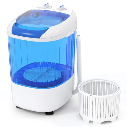 Aeroflux© Compact Portable Mini Washing Machine – Dual Wash & Spin with 2.5kg Capacity
