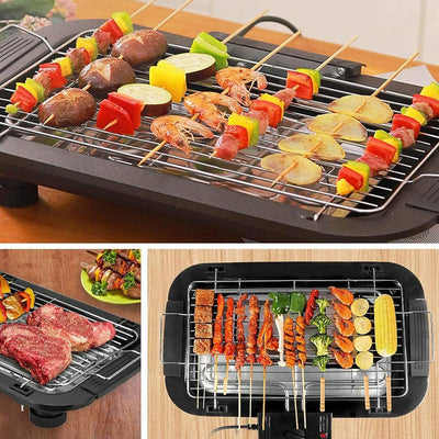 Aeroflux Smokeless Electric BBQ Grill – Indoor and Outdoor Barbecue Convenience